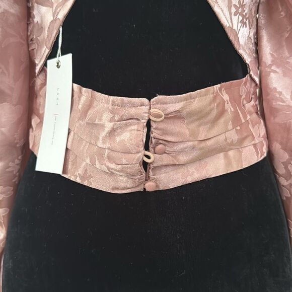 LUSH Blush Pink Blouse NWT - Picture 4 of 7